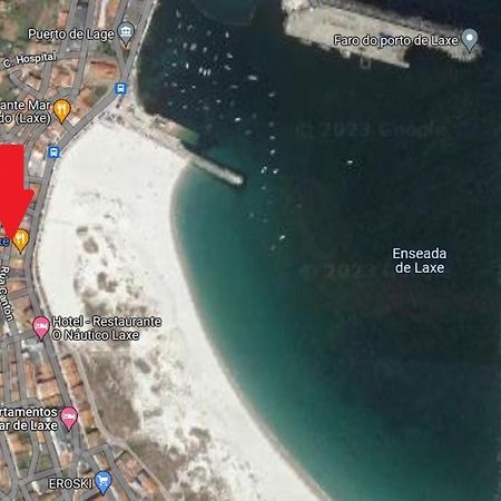 Apartamento En Playa De Laxe Eksteriør billede